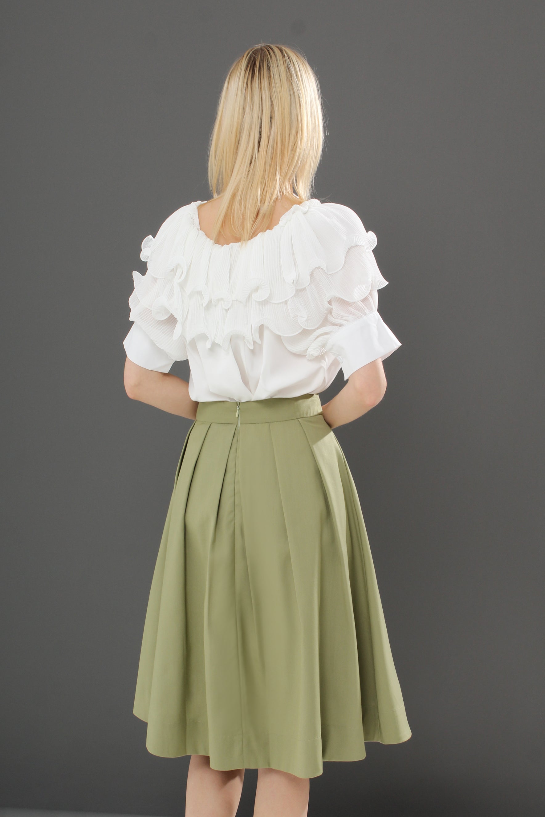 Arietta Pleated Skirt