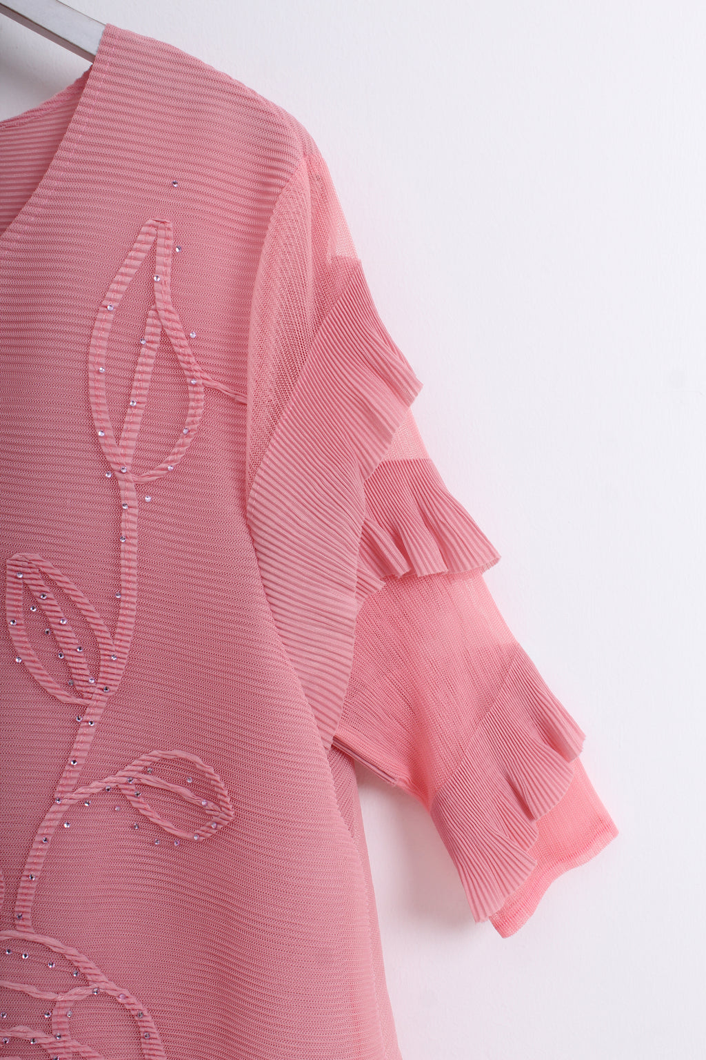 Ruffled 2 piece set (Free size)