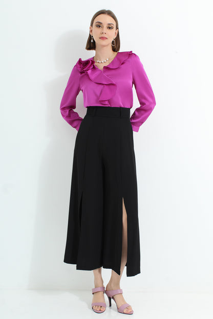 Ayleth Front Slit Pants