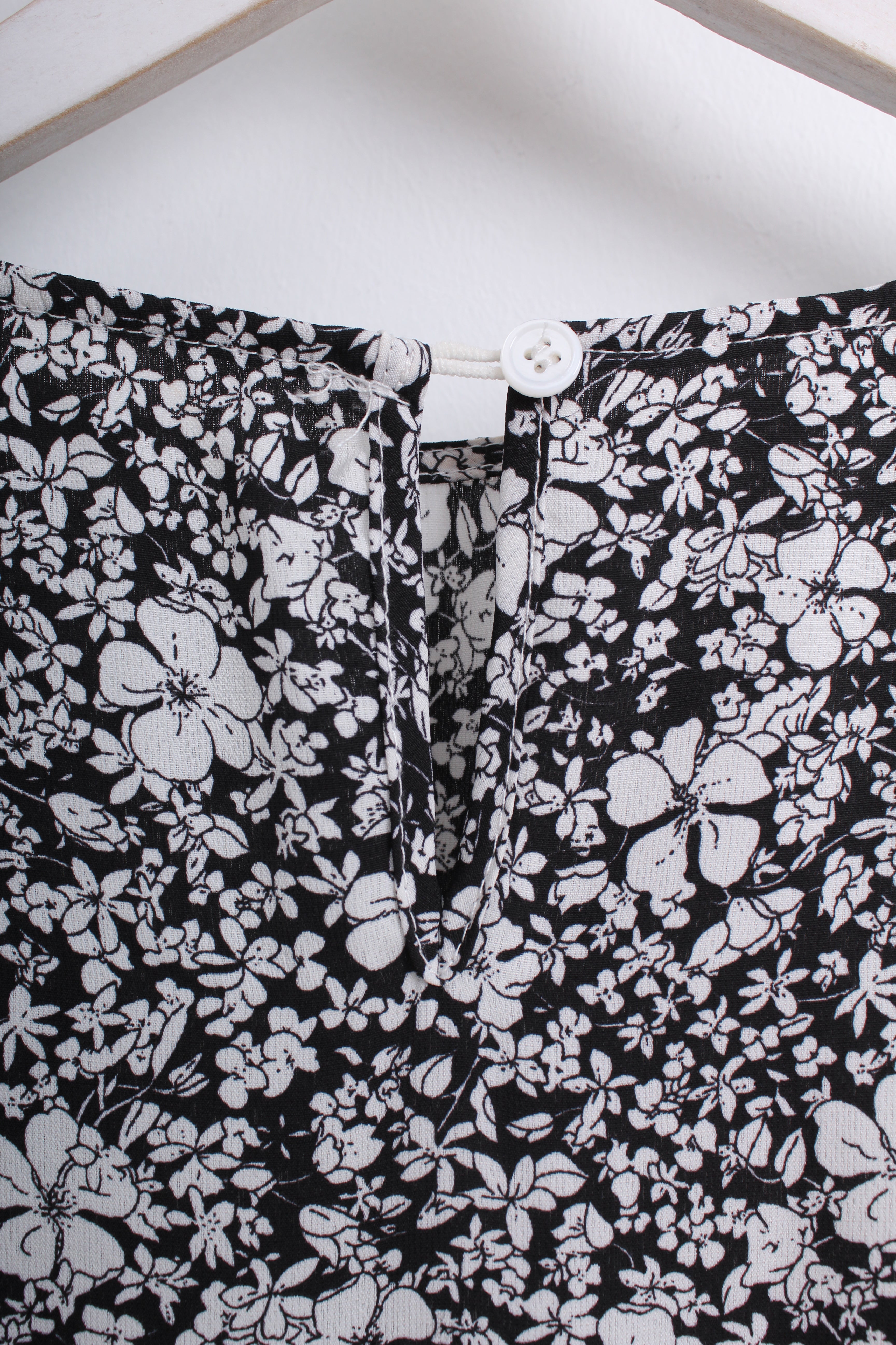 Floral Print Puff Sleeve Mini Dress