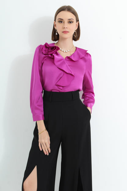 Ayleth Front Slit Pants