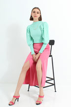 Ayleth Front Slit Pants