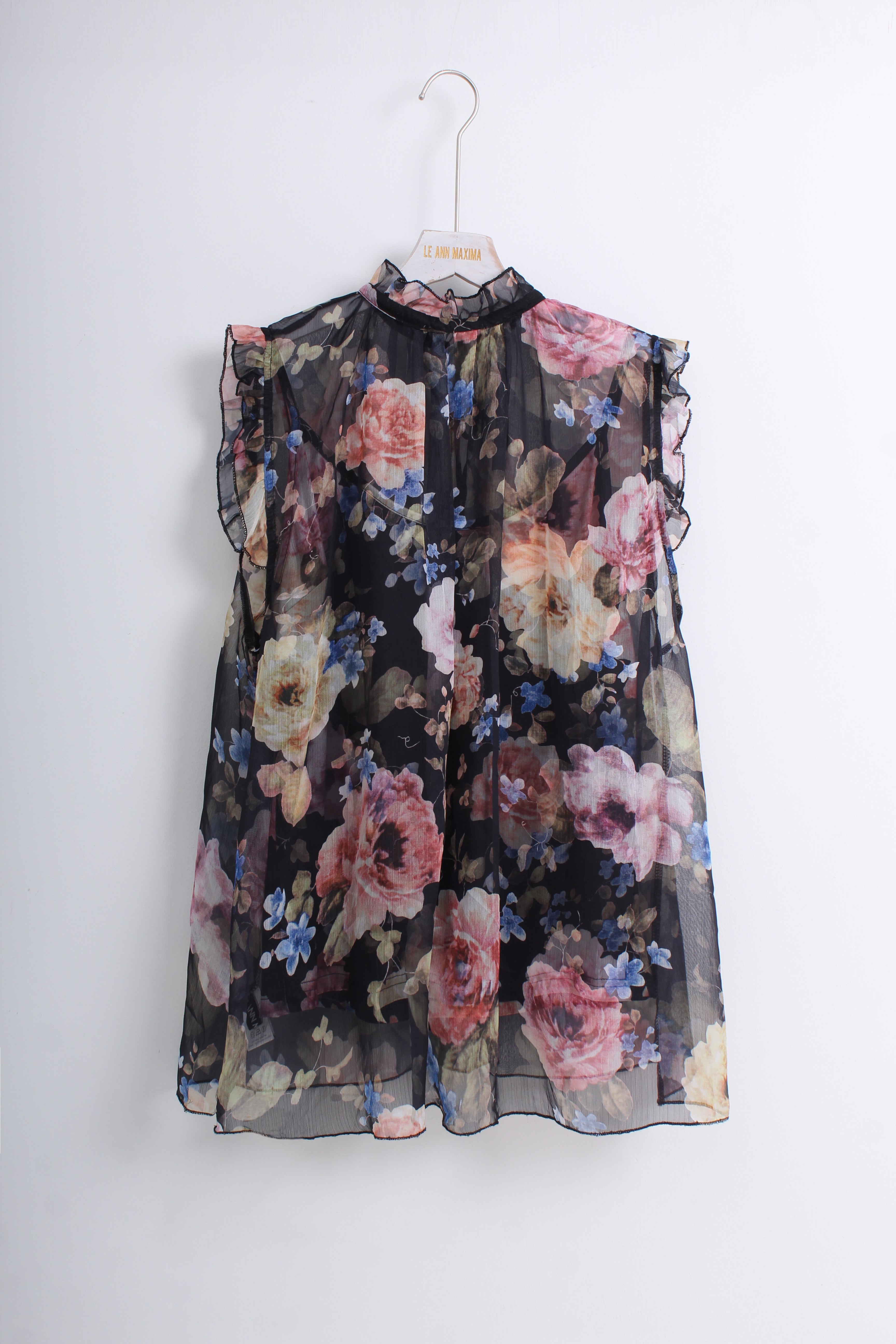 Floral Top & Flare Skirt (L size)