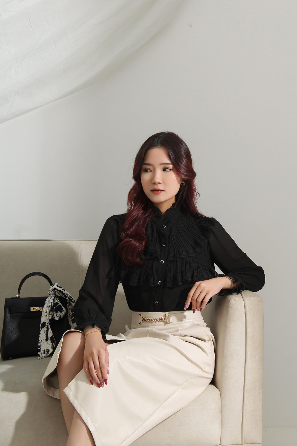 Ruffle Blouse