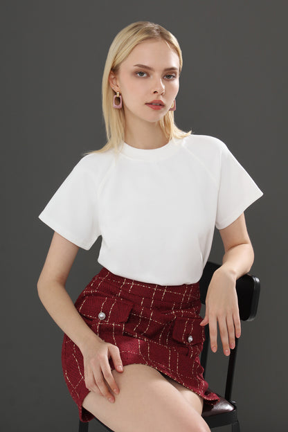 Blaire Basic Essential Crop Top