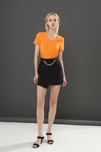 Hasina V Neck Top