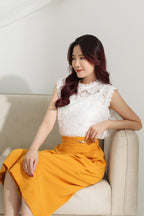 Linen Wide Leg Culottes Pants