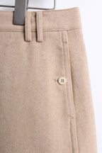 A-line Skirt in Grey & Khaki