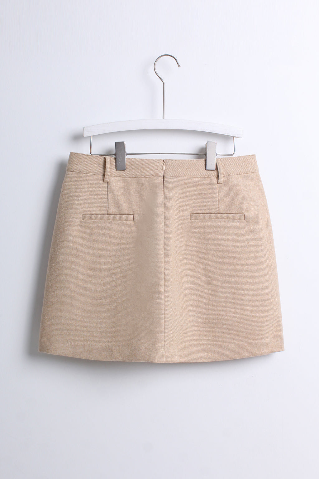 A-line Skirt in Grey & Khaki