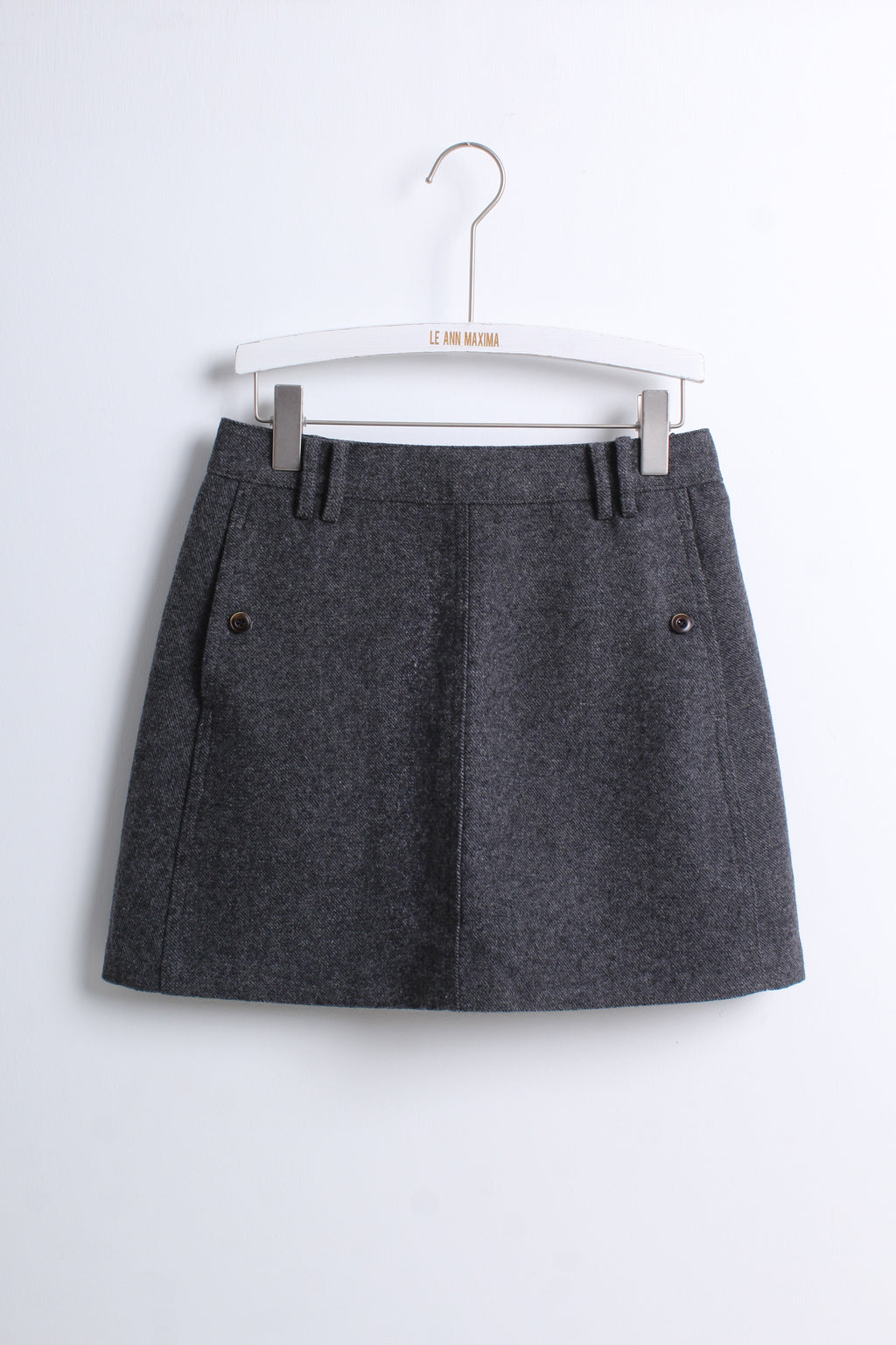 A-line Skirt in Grey & Khaki