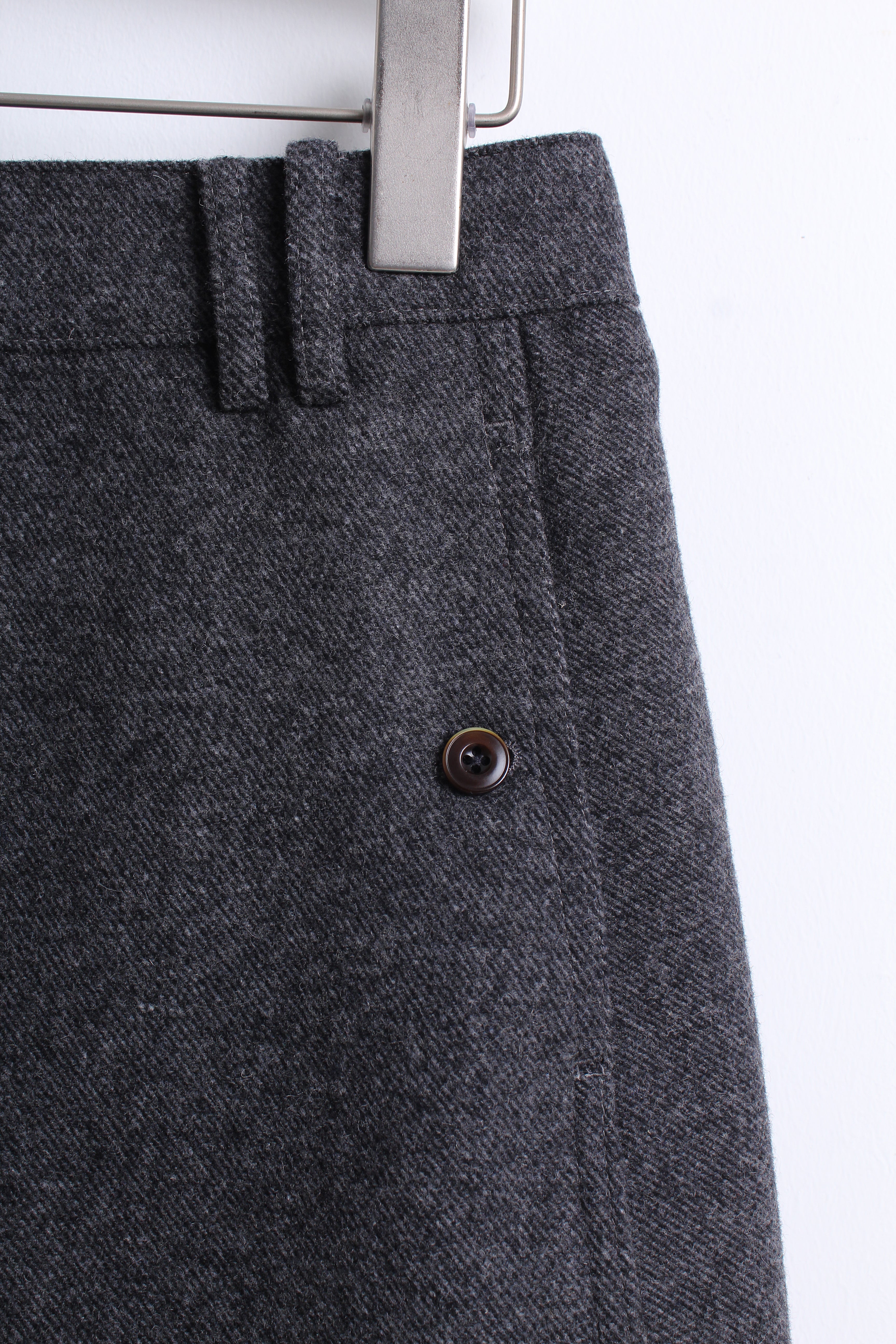 A-line Skirt in Grey & Khaki