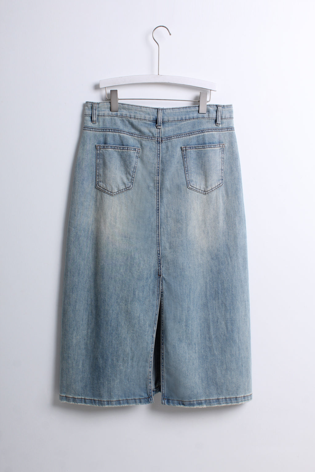 Denim Midi Skirt (3XL size)