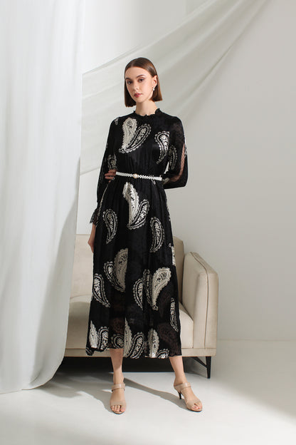 Aurelia Abstract Maxi Dress