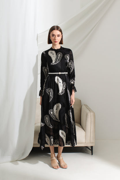 Aurelia Abstract Maxi Dress