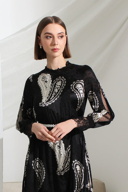 Aurelia Abstract Maxi Dress