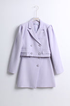 Cropped Blazer & Mini Skirt Set (M size)