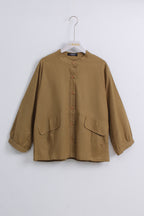 Linen Button Up Top