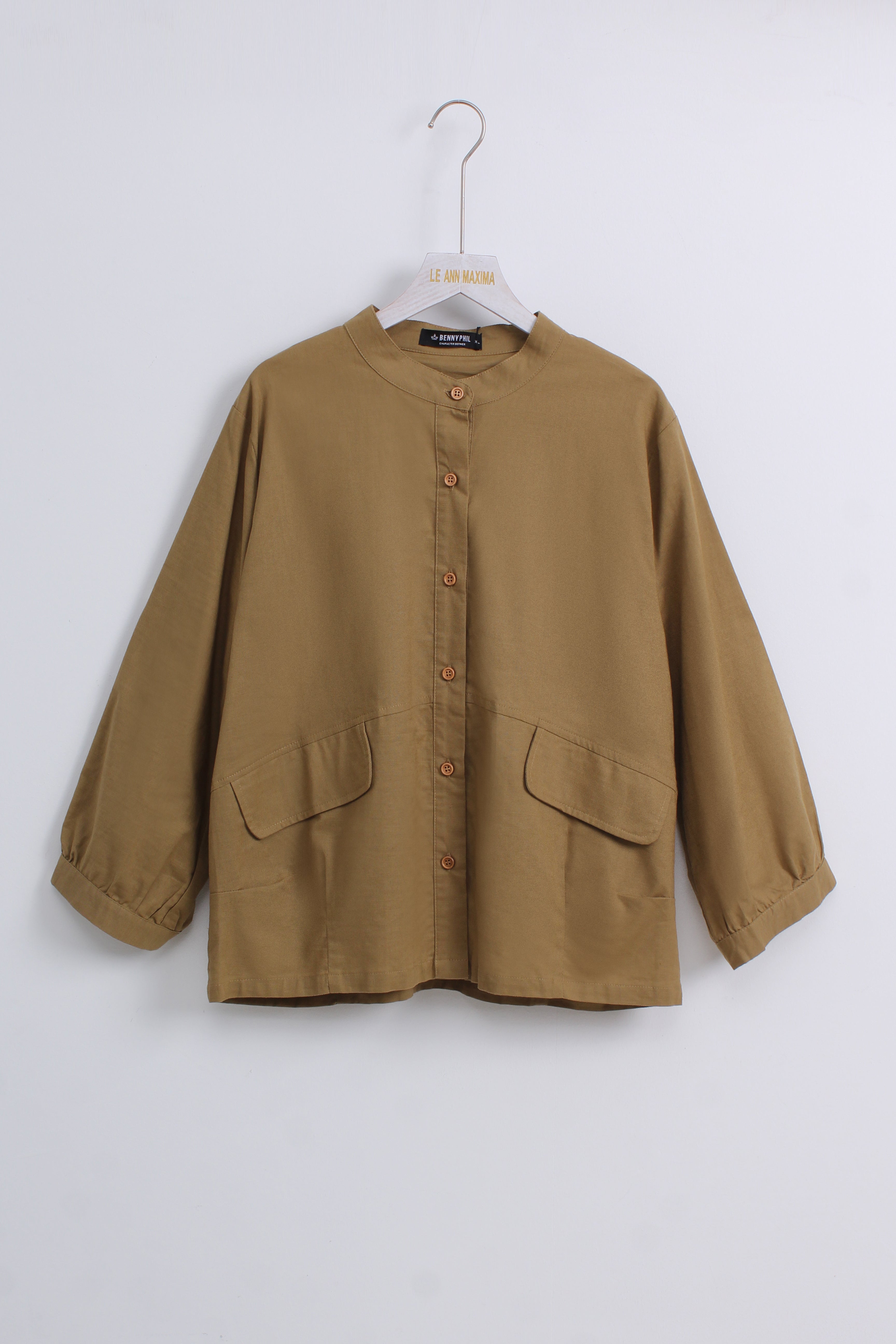 Linen Button Up Top
