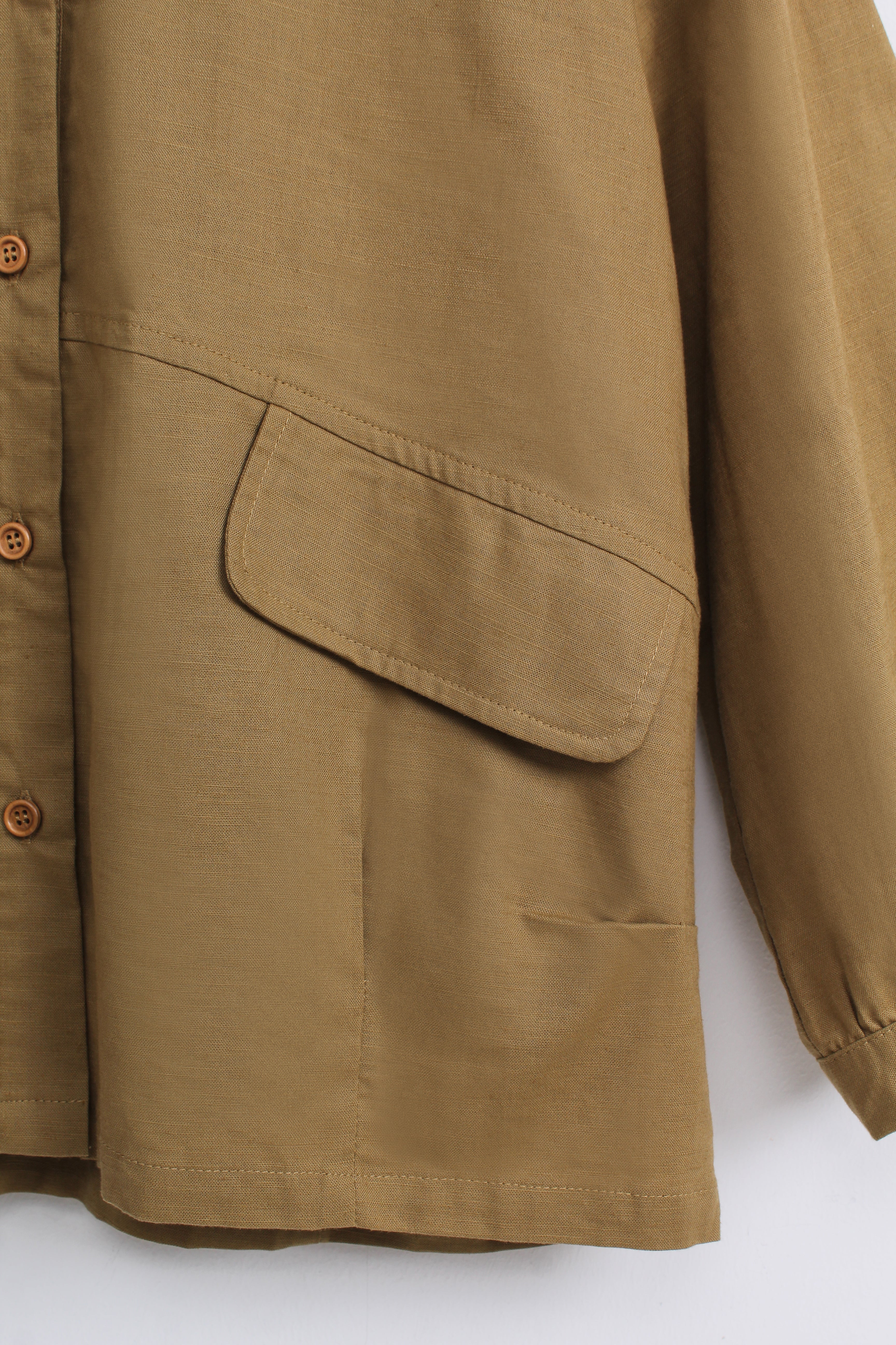 Linen Button Up Top