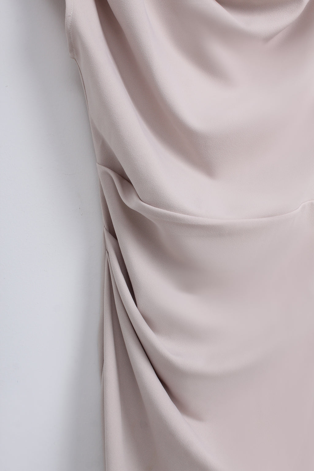 Cowl Neck Midi Dress (L size)