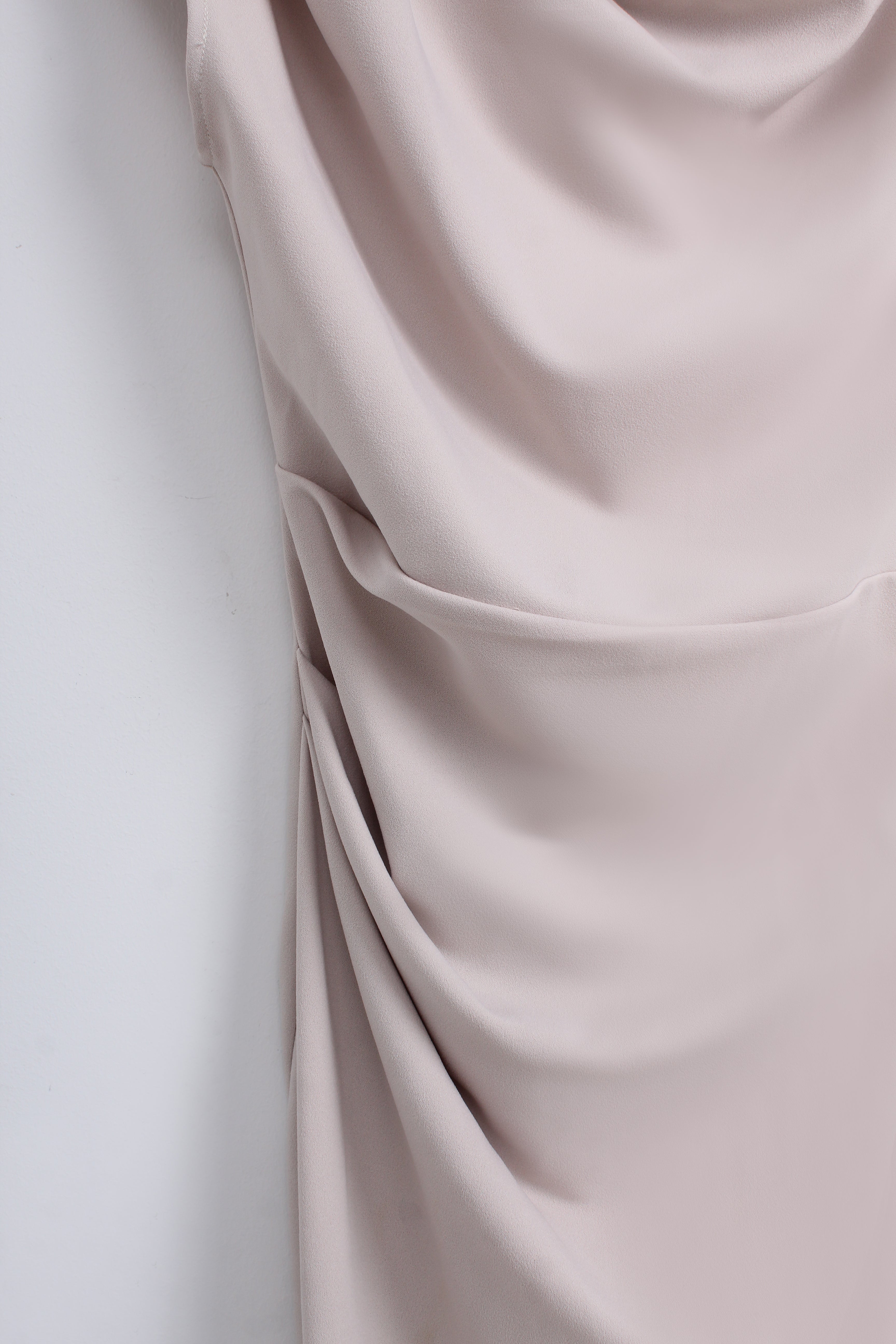 Cowl Neck Midi Dress (L size)