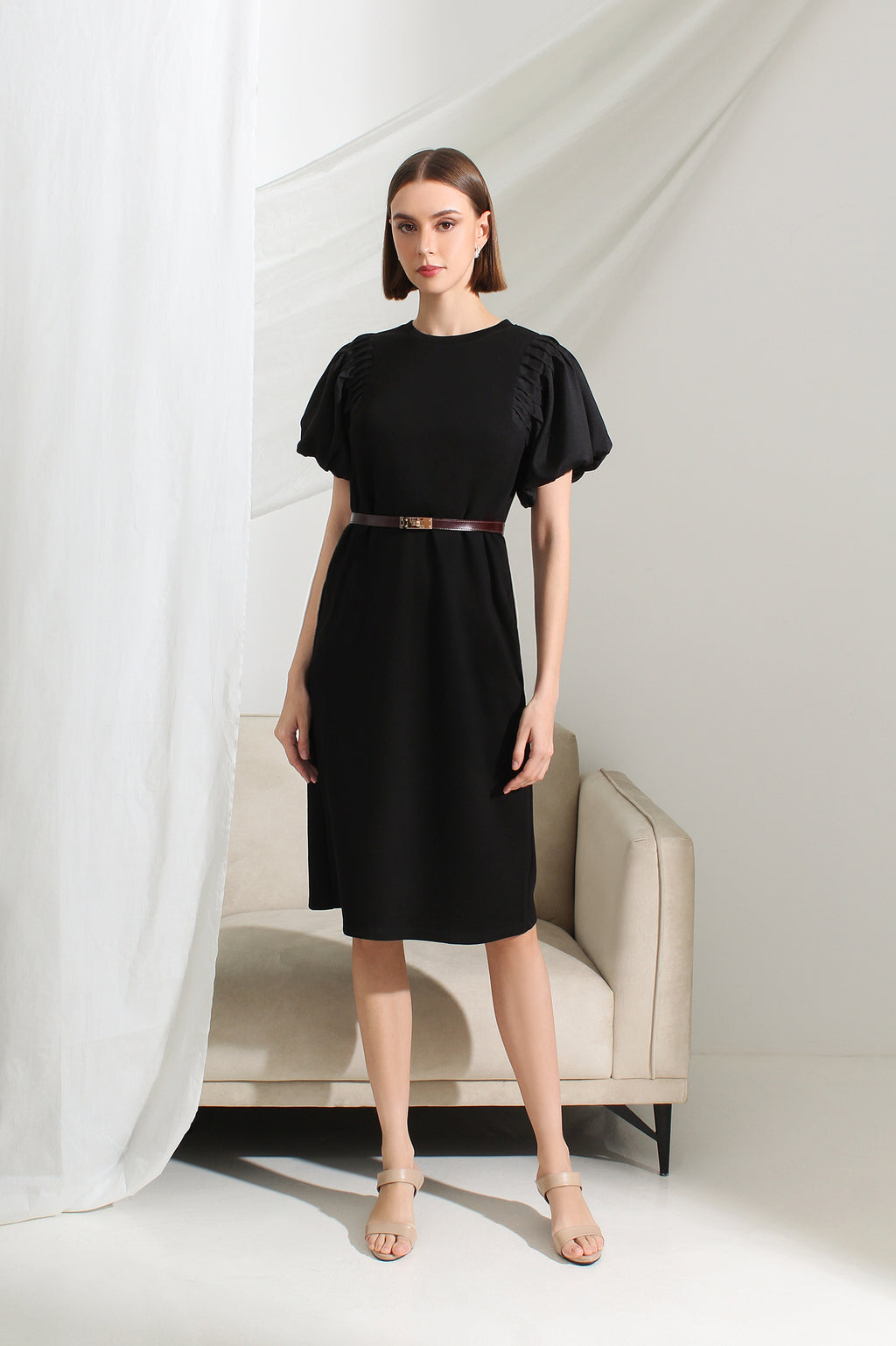 Puff Sleeve Dress
