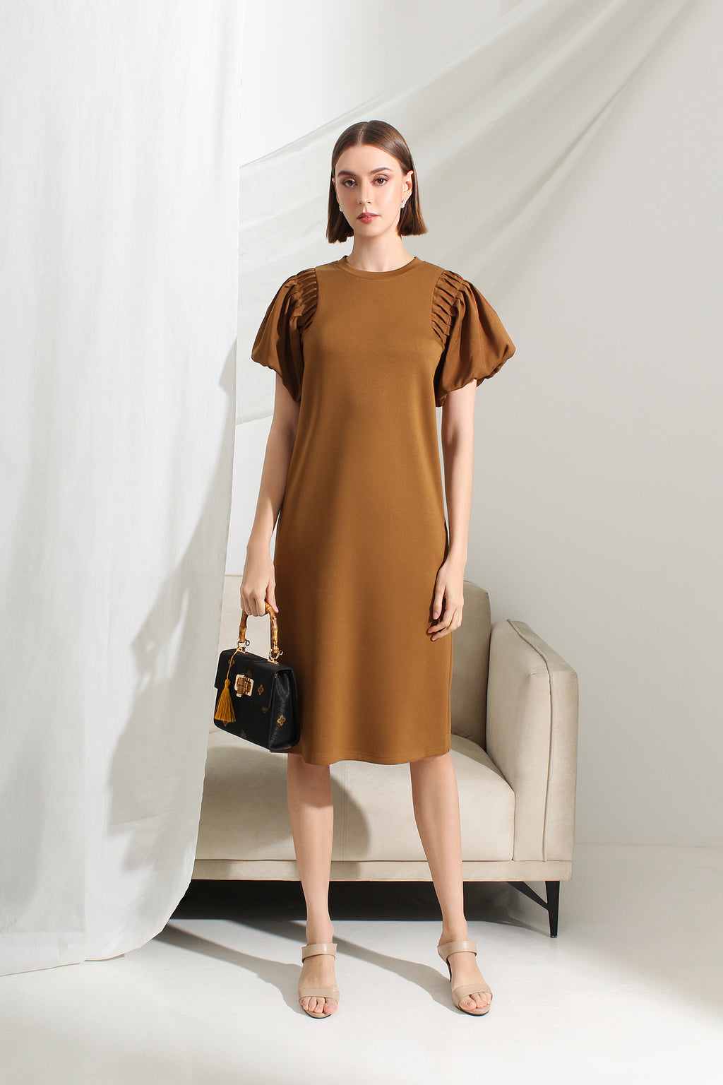 Puff Sleeve Dress