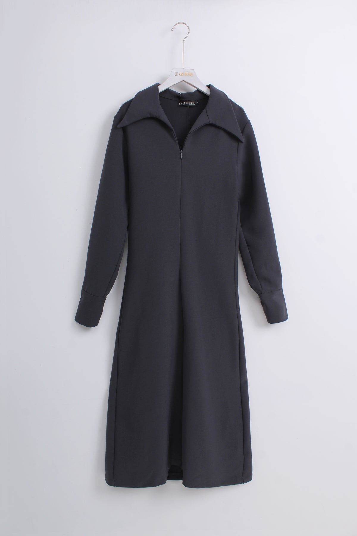 Collared Maxi Dress