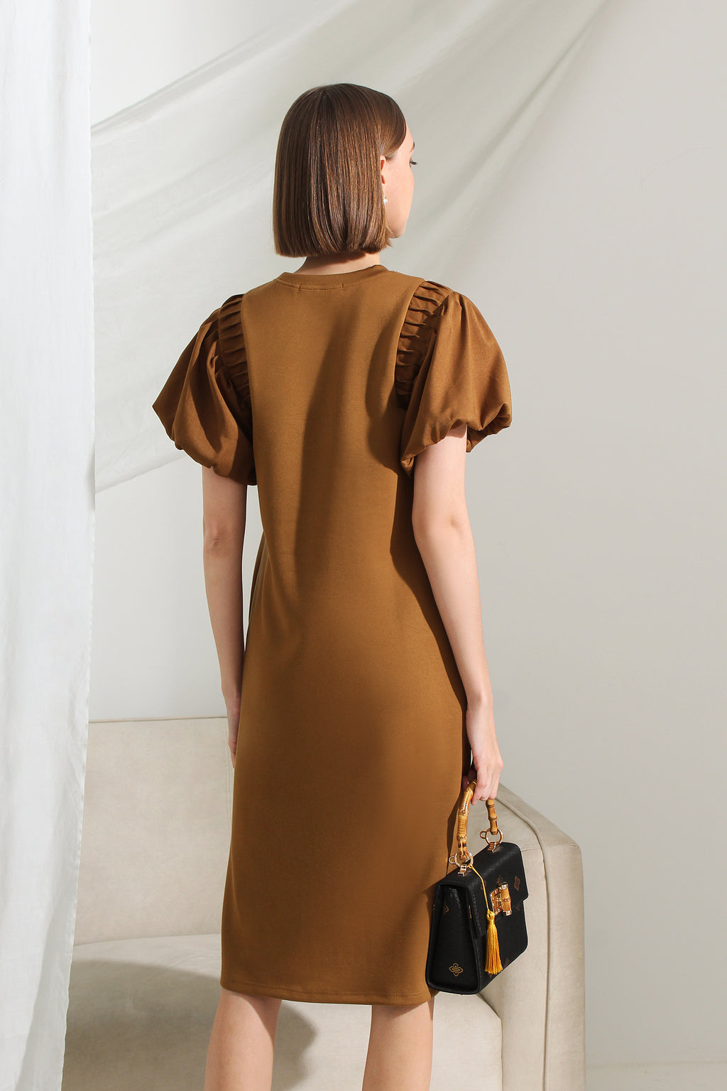 Puff Sleeve Dress