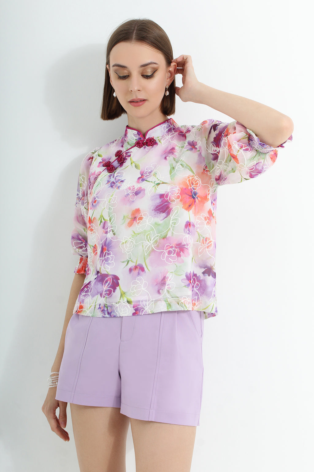 Chun Tian Qipao Top