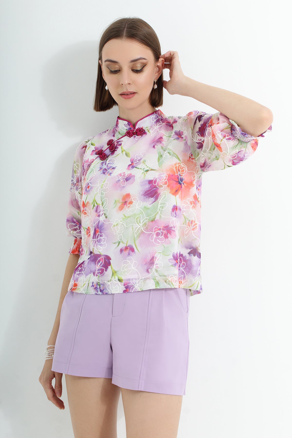 Chun Tian Qipao Top