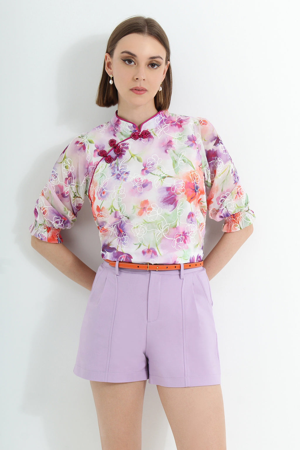 Chun Tian Qipao Top