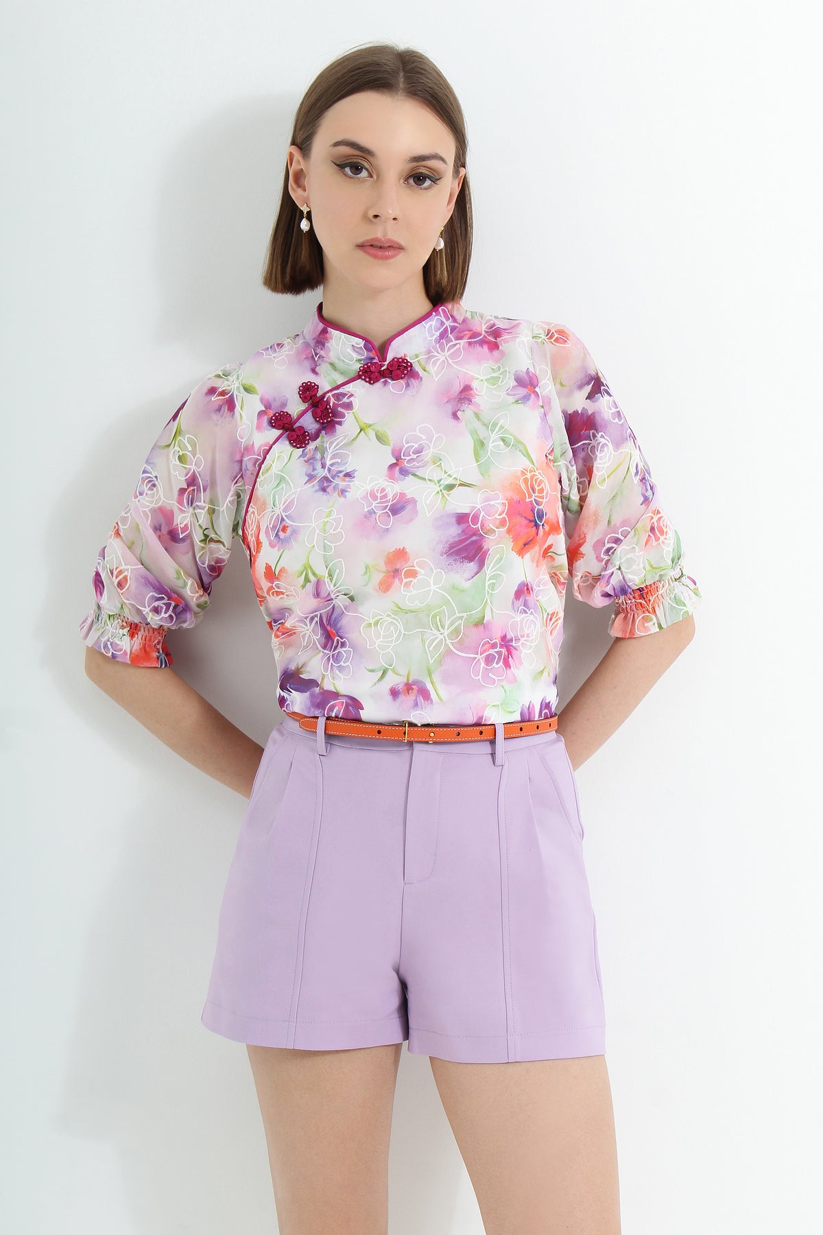 Chun Tian Qipao Top