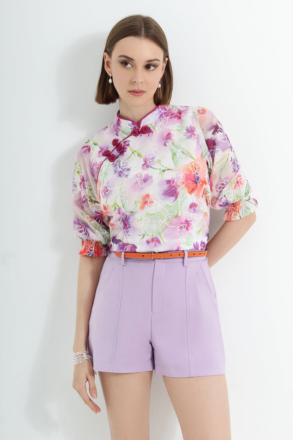 Chun Tian Qipao Top