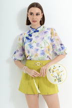 Chun Tian Qipao Top