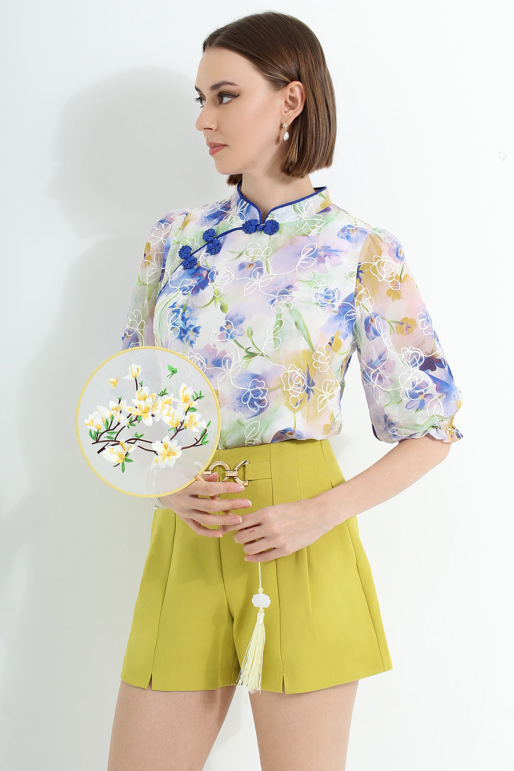 Chun Tian Qipao Top
