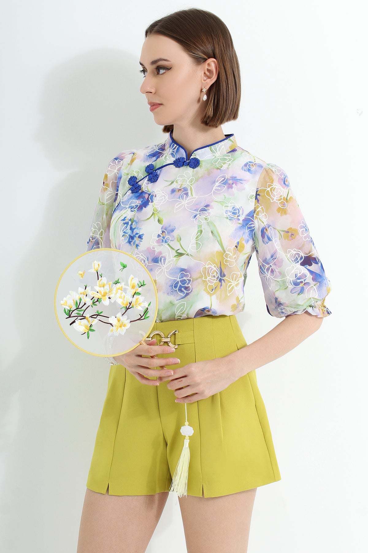 Chun Tian Qipao Top