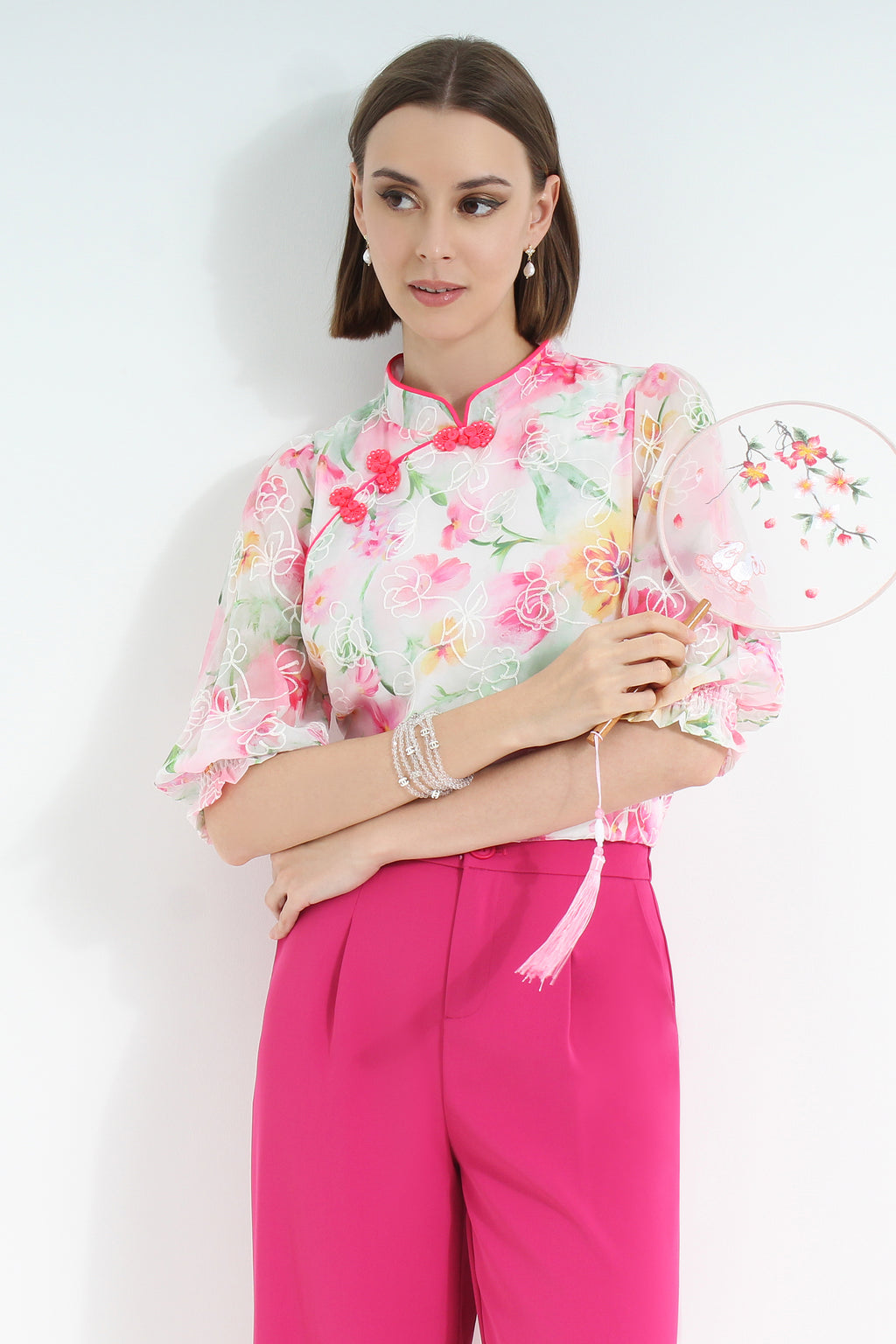 Chun Tian Qipao Top