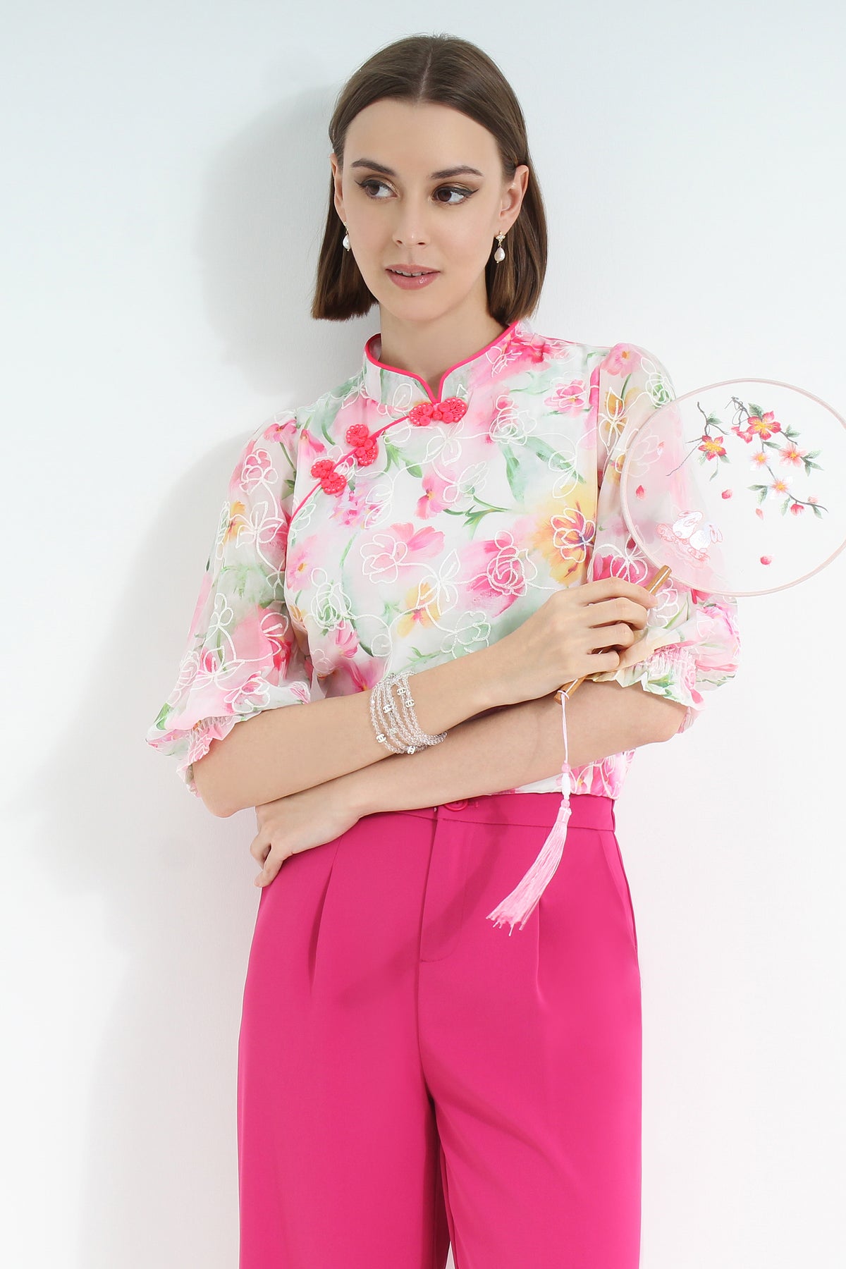 Chun Tian Qipao Top