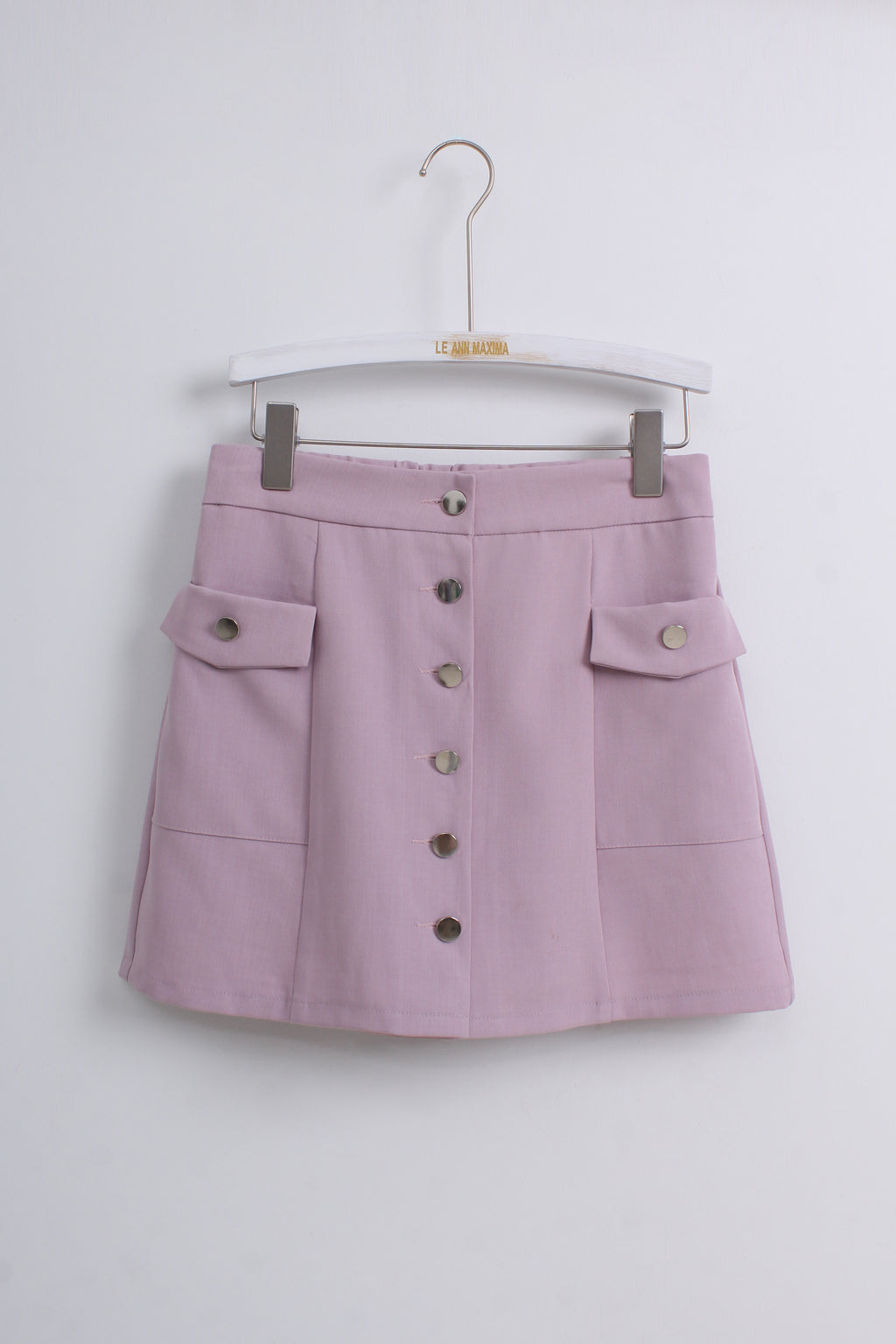 Mini Skirt with front button (Size S)