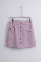 Mini Skirt with front button (Size S)