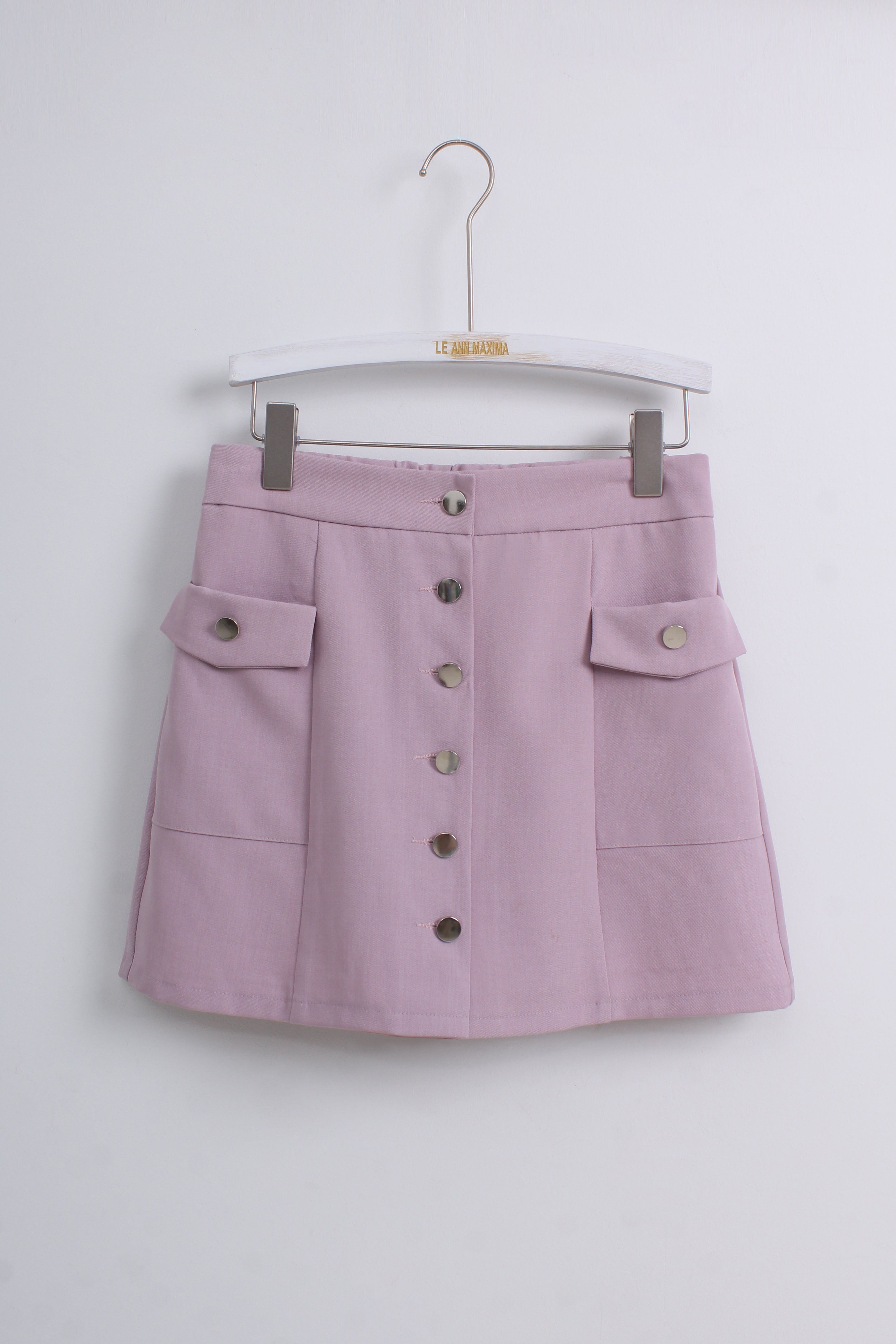 Mini Skirt with front button (Size S)