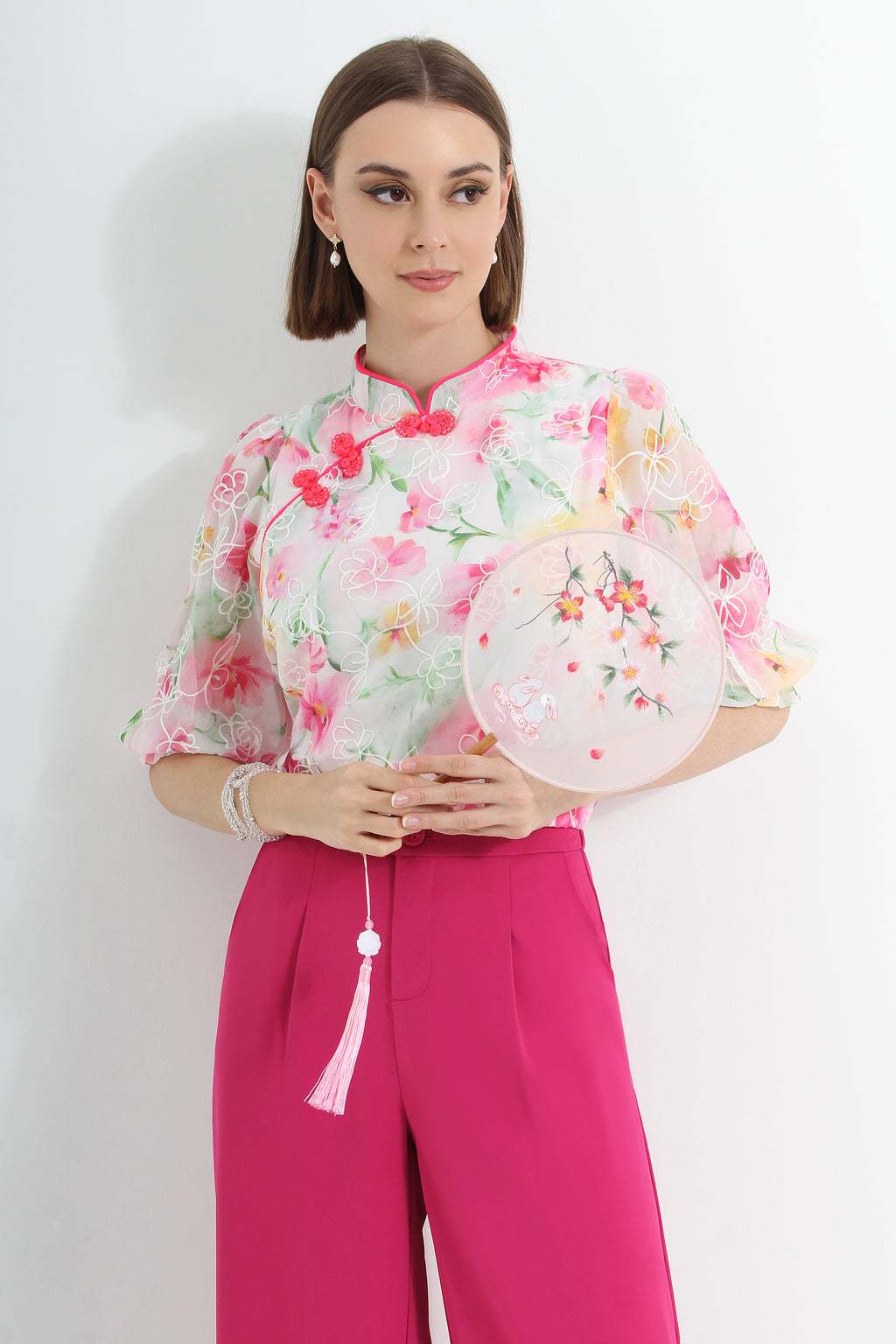 Chun Tian Qipao Top