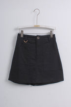 A-line Skirt in Black (S size)