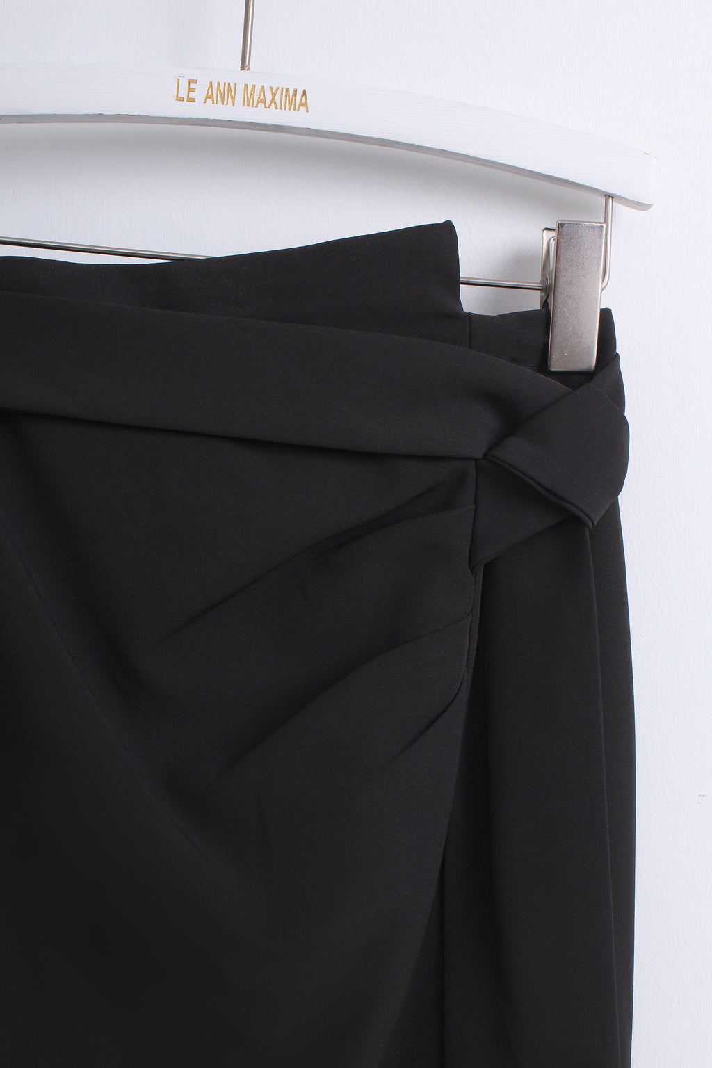 Knot Wrap Pencil Skirt