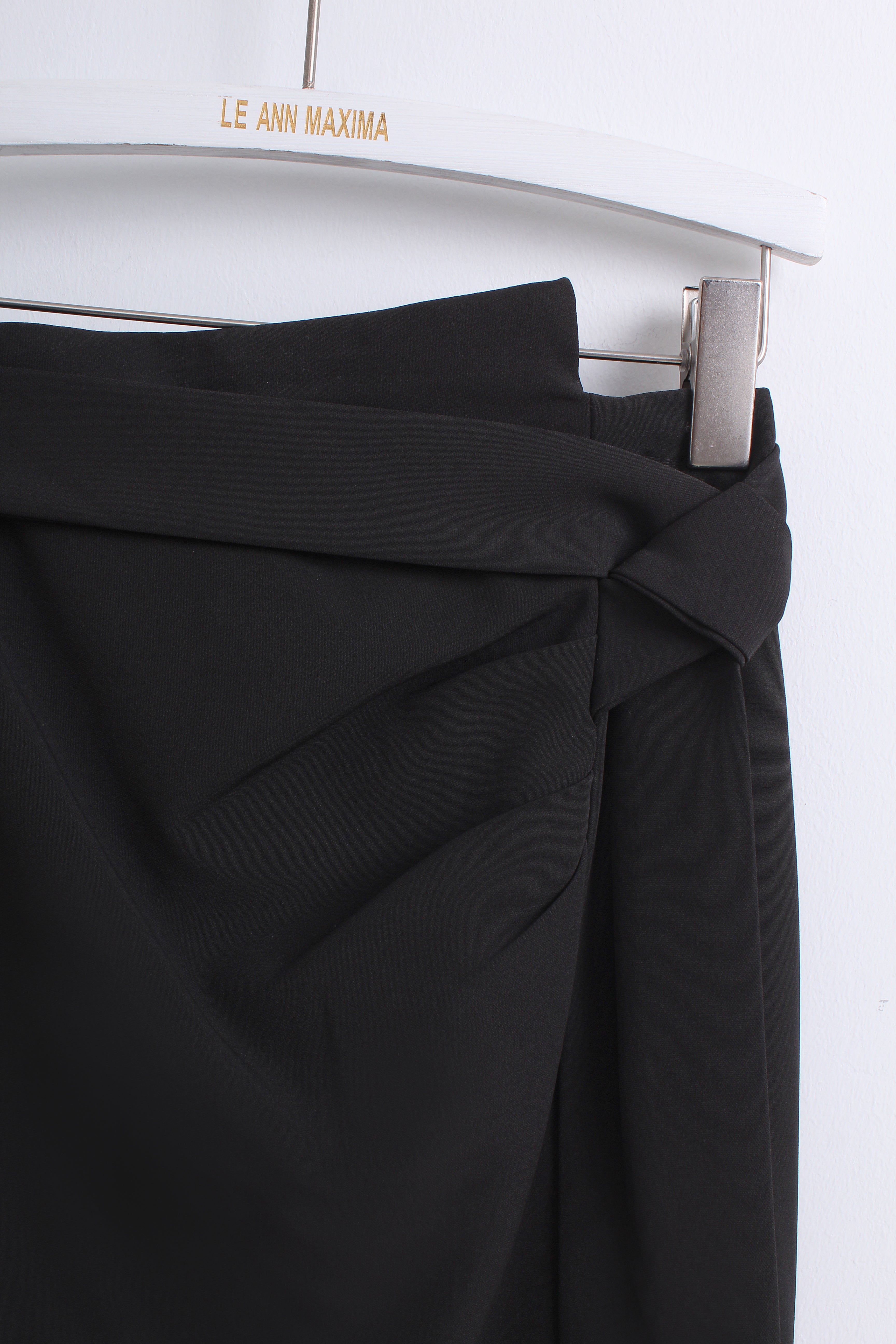 Knot Wrap Pencil Skirt