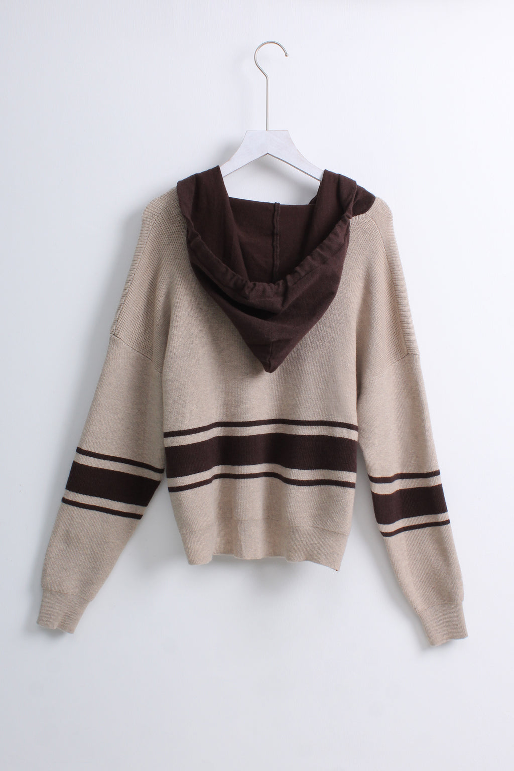 Knit Hoodie Sweater (Free Size)