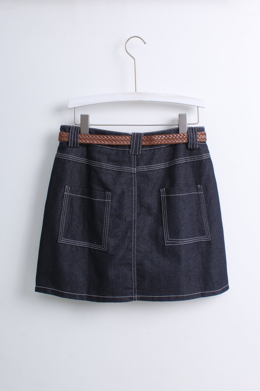 Dark Blue Denim Skirt (XL size)