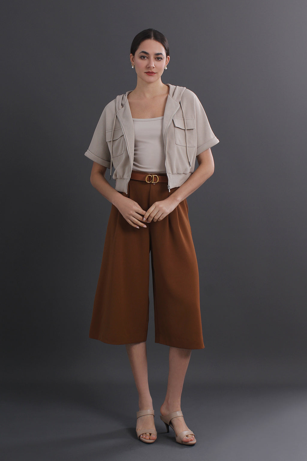 Suiting Culottes Pants