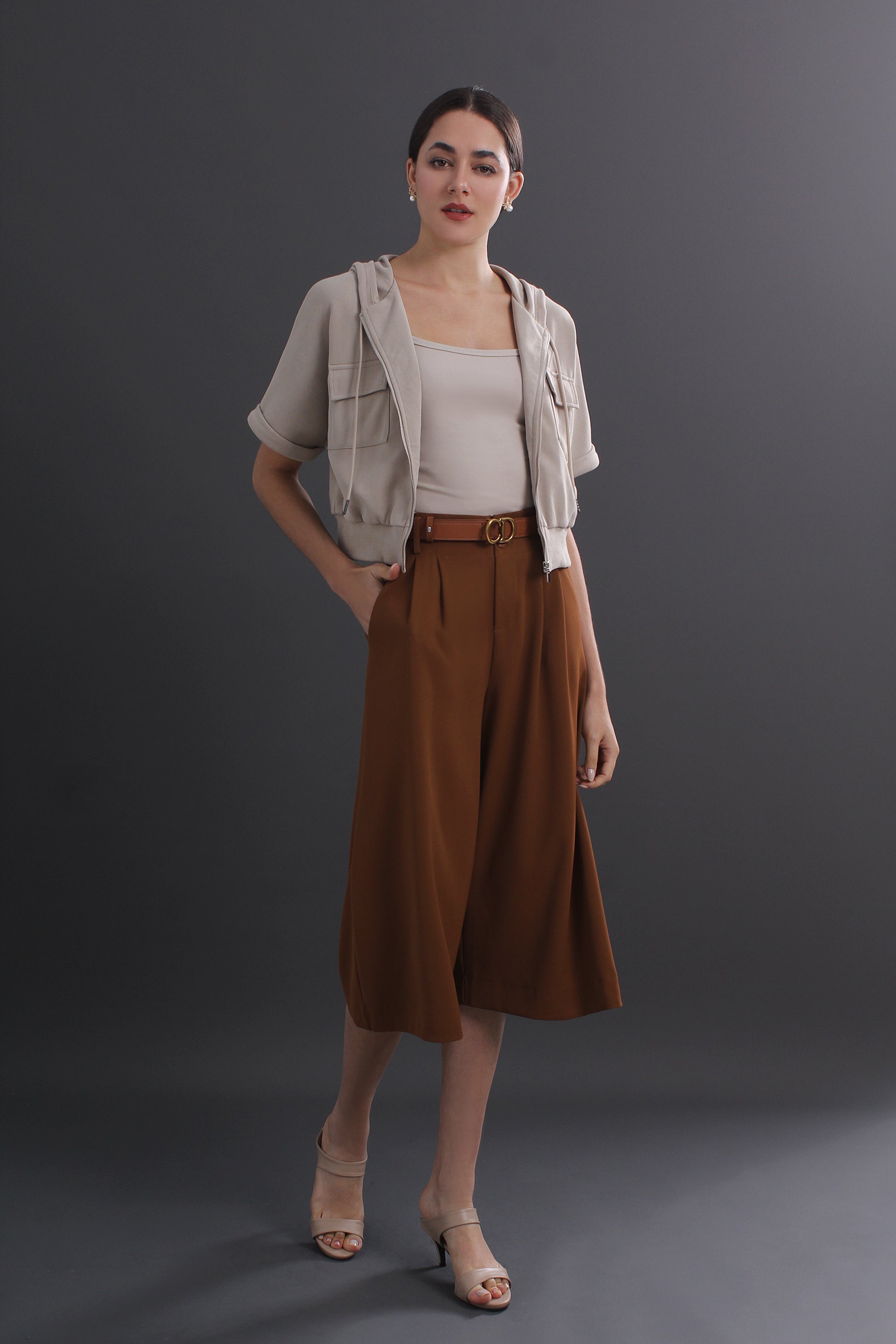 Suiting Culottes Pants